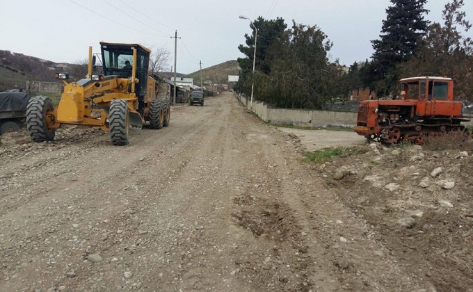 Reconstruction works in Talish are ongoing. Artsakh Minister of Urban Planning