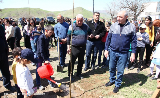 
President Sahakyan visited southern wing of the republic
