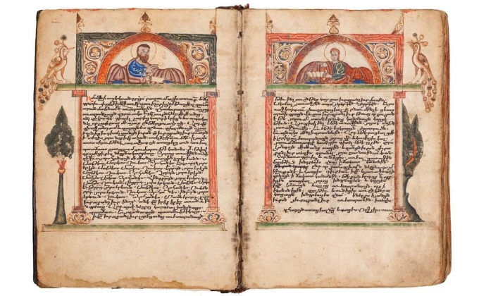 Армянские и грузинские рукописи будут выставлены в Гонконге