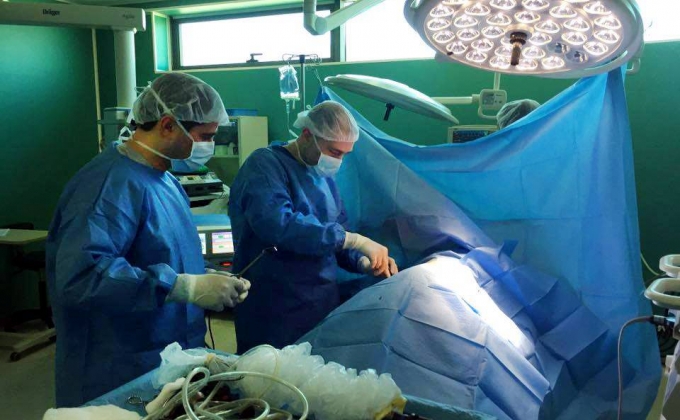 Ֆրանսիայից  ժամանած    բժիշկներն  Ստեփանակերտում  անվճար   վիրահատություններ  են   իրականացնում