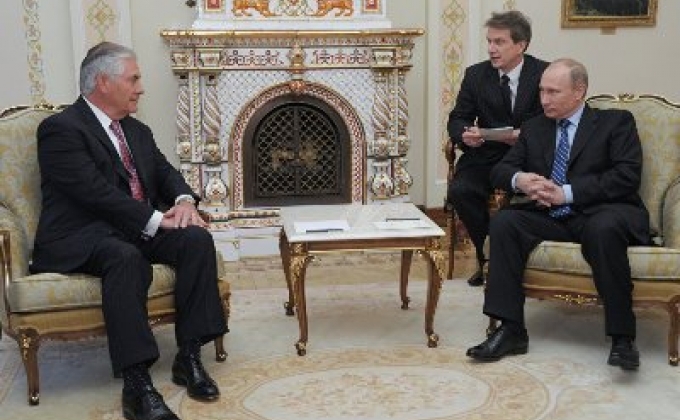 Kremlin: Putin and Tillerson touch upon Ukraine