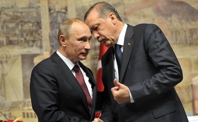 Erdogan and Putin hold phone conversation