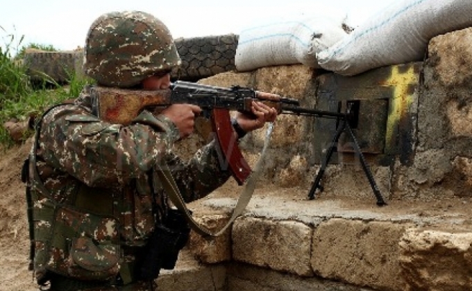 Azerbaijan fired from sniper rifles at night