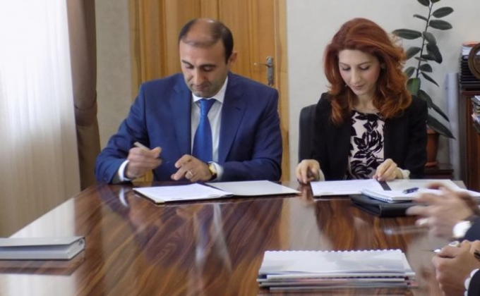 Ministry of Economy of Artsakh and Support Council for International Business Ties sign cooperation deal