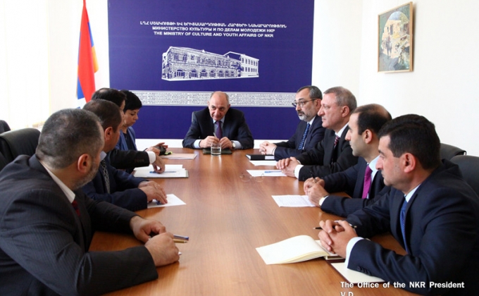 Президент Бако Саакян посетил город Шуши
