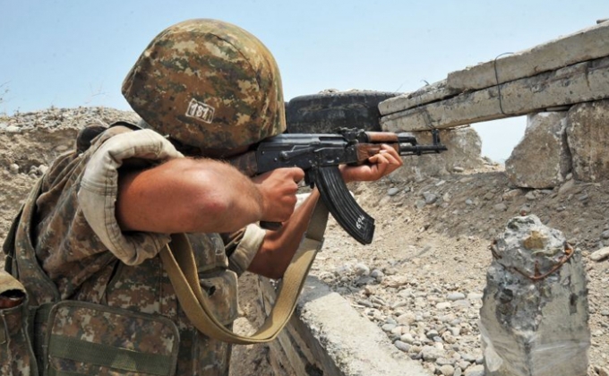 ВС Азербайджана около 90 раз нарушили режим перемирия на линии соприкосновения с НКР