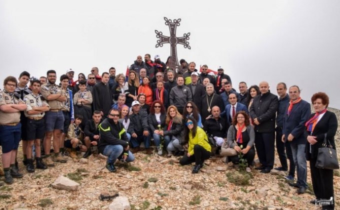 Լիբանանի Խֆարդեբիան քաղաքում Հայոց ցեղասպանության 102-րդ տարելիցին նվիրված խաչ է օծվել