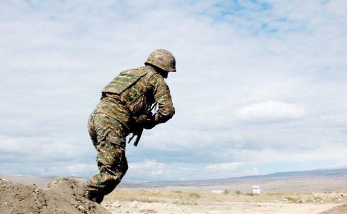 Artsakh soldier wounded by Azerbaijani gunfire