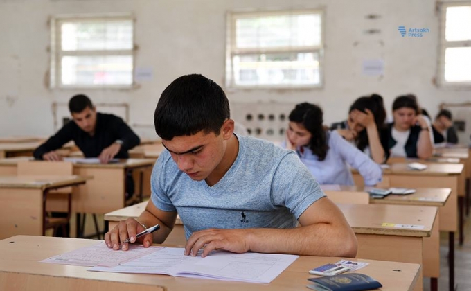 Unified examinations kick off in Artsakh