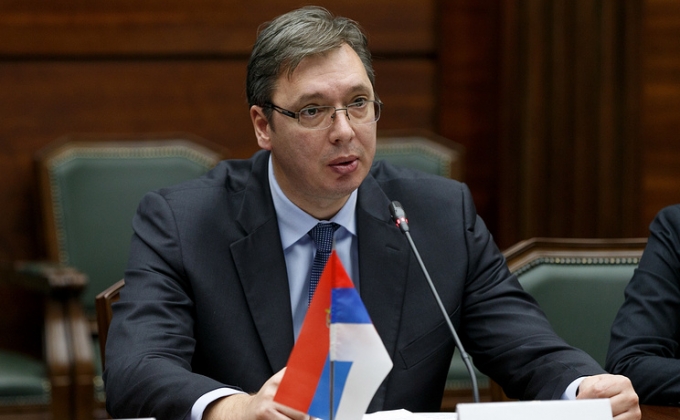 Serbia’s president says Putin has leading role in global politics
