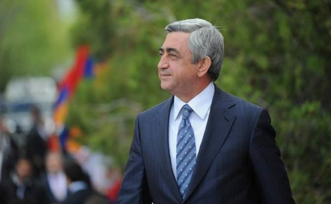 Armenia President heads for Kazakhstan