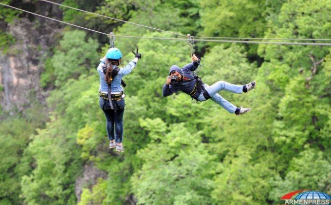 World’s longest zip-line to be available in Armenia in July