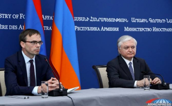 Nalbandian: Armenia and Estonia plan to develop cooperation in various domains