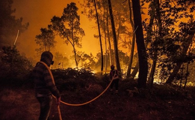 Պորտուգալիայում անտառային հրդեհների հետեւանքով զոհերի թիվը հասել է 57-ի