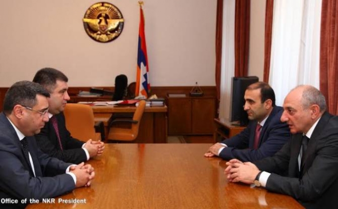 President of Artsakh hosts ‘Electric Networks of Armenia’ CJSC leadership