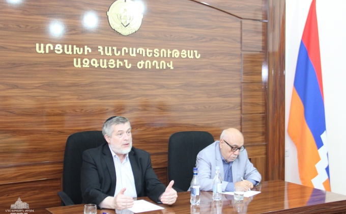 Avigdor Eskin Was Received In the National Assembly