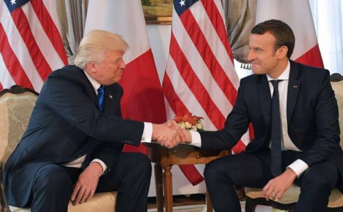 Trump and Macron discuss situation in Middle East and G20 summit