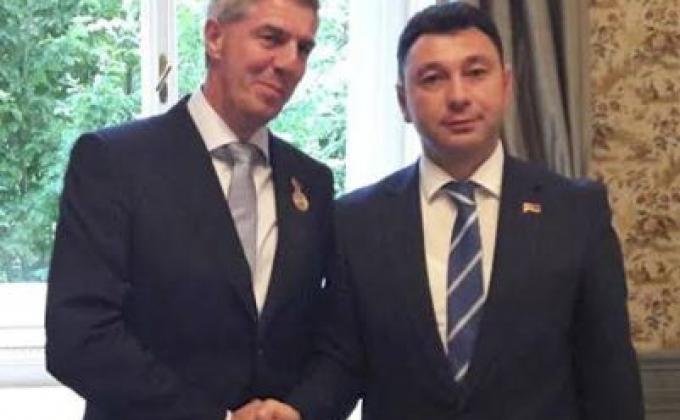 В парламенте Армении состоялась встреча с вице-председателем НС Словакии