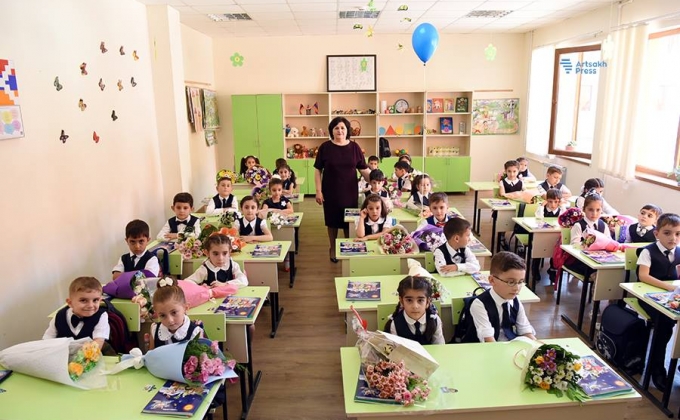 First Bell ceremony was held in 217 schools of Artsakh