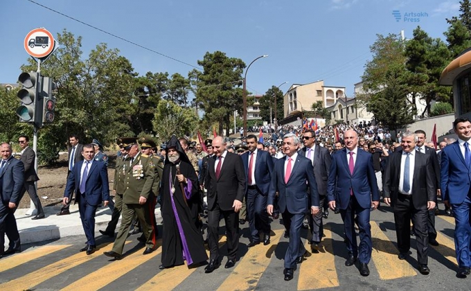 По случаю 26-летия независимости в Арцахе проходит ряд мероприятий ( фото)