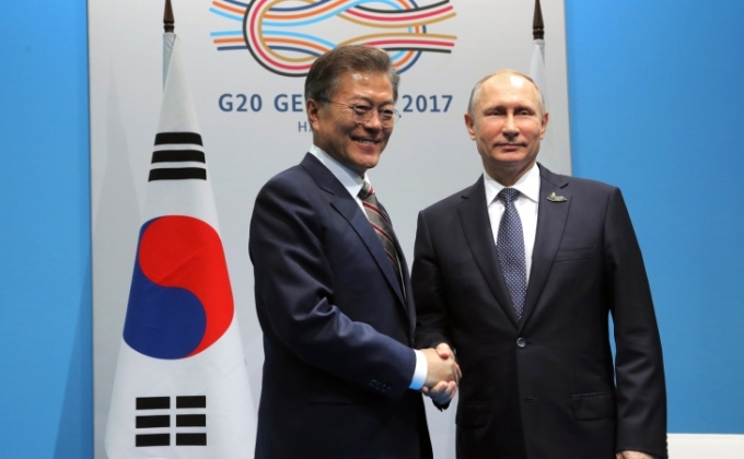 Մեկնարկել է Ռուսաստանի եւ Հարավային Կորեայի նախագահների հանդիպումը
