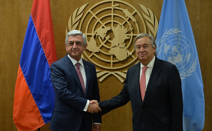 Հայաստանը հետևողականորեն շարունակելու է ջանքեր ներդնել ՄԱԿ-ի նպատակներն առաջ մղելու ուղղությամբ. ՀՀ նախագահ

