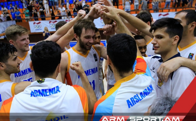 Բասկետբոլի Հայաստանի հավաքականը 95-րդն է ՖԻԲԱ-ի վարկանիշային աղյուսակում