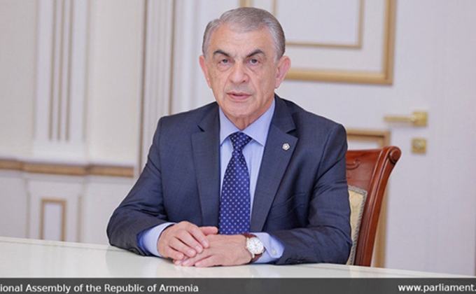 Armenia Parliament speaker to head to Poland