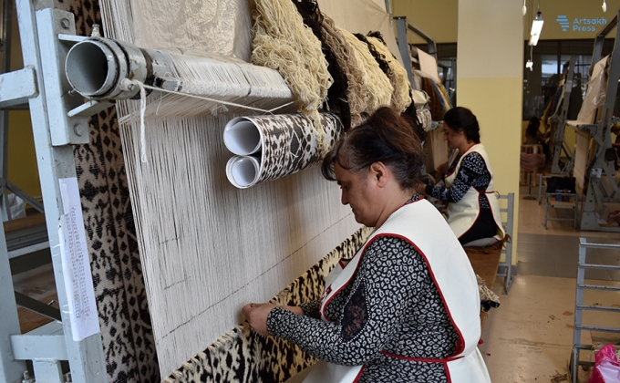 The first 10 eco-rugs produced by Karabakh Carpet have immediately been sold