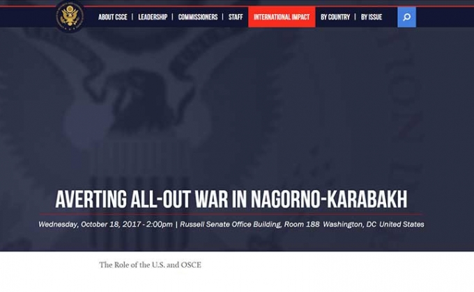В Сенате США прошел брифинг, посвященный урегулированию карабахского конфликта