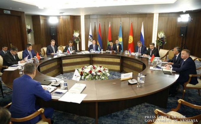 Եվրասիական միջկառավարական խորհրդի նիստը Երևանում կկայանա հոկտեմբերի 24- 25-ին