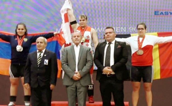 Армянская тяжелоатлетка Татев Акопян стала вице-чемпионкой Европы