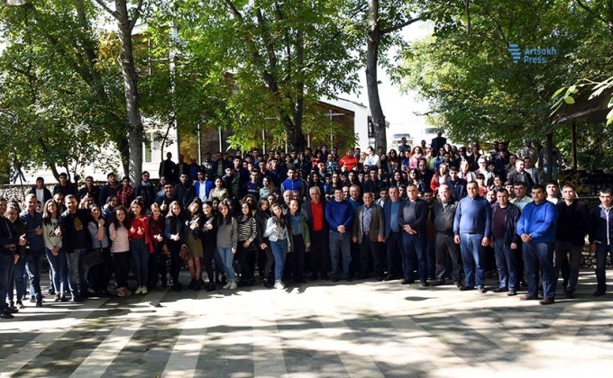 «Ազատ հայրենիք» կուսակցության նախաձեռնությամբ` ավելի քան 250 երիտասարդներ այցելել են Ամարասի վանանական համալիր