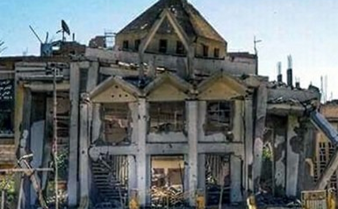 Известный режиссер запечатлел разрушенную армянскую церковь в Сирии