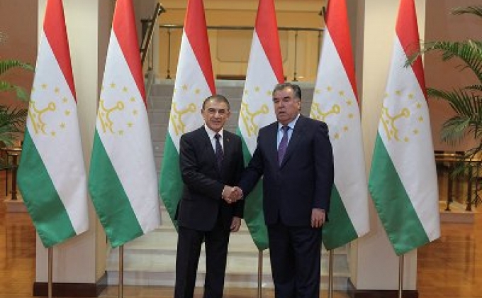 Armenia Parliament speaker, Tajikistan president discuss Karabakh conflict