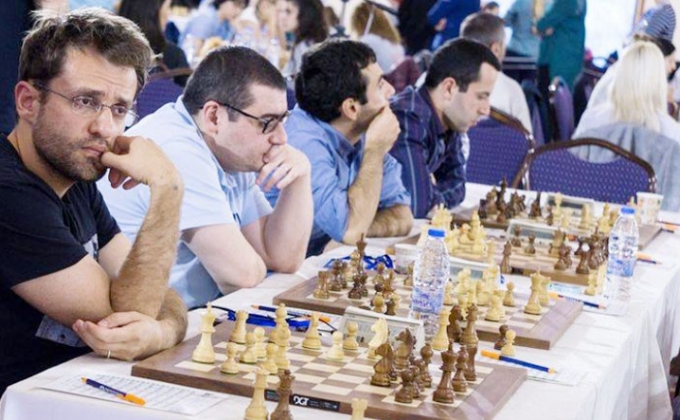 Чемпионат Европы по шахматам: мужская сборная Армении сыграет с командой Азербайджана