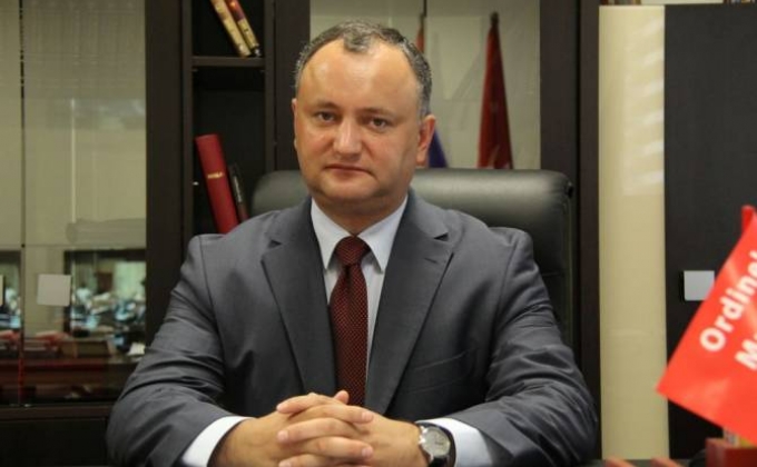 В Армению с официальным визитом прибудет президент Молдовы Игорь Додон