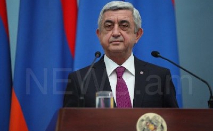 Armenia President on Karabakh peace process: Vienna, St. Petersburg, Geneva agreements should be implemented