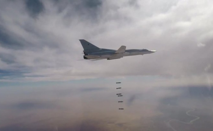 Российская авиация нанесла удар по террористам в Сирии