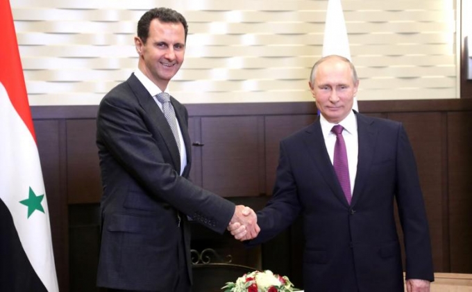 В Сочи прошла встреча Путина с Асадом