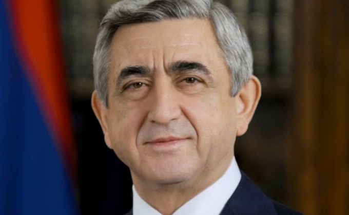 Президент Армении С. Саргсян: Леонид Азгалдян был одним из легендарных командиров Арцахской освободительной войны