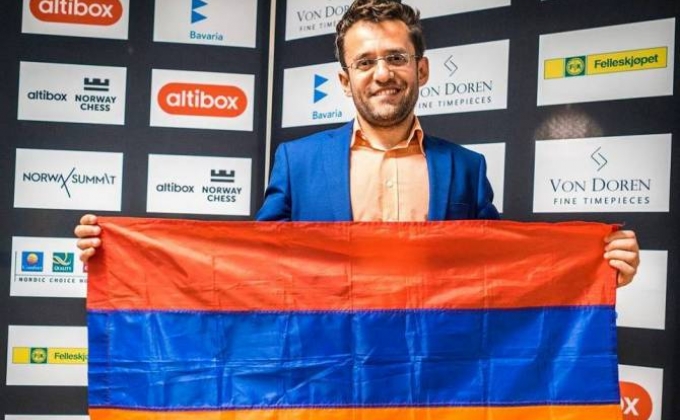 Aronian 2nd in FIDE rating