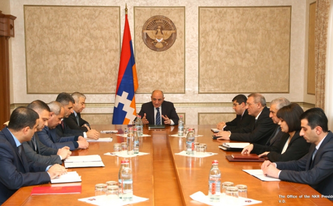 Bako Sahakyan holds a consultation devoted to the reforms of the local self-government bodies