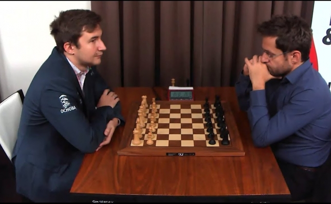 London Chess Classic: Aronian to face Karjakin in round three