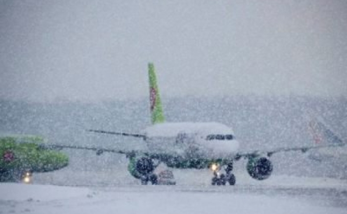 Непогода «отменила» несколько рейсов из Москвы в Ереван