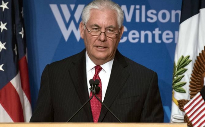 US supports Minsk Group’s efforts on Nagorno Karabakh conflict – Secretary Tillerson