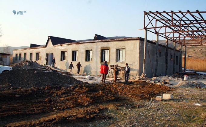 В Mиджнаване строится новое жилое здание