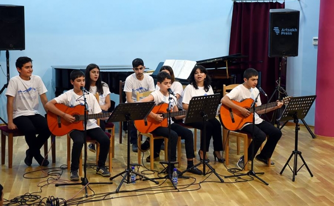 A club of author’s songs opened in Shushi