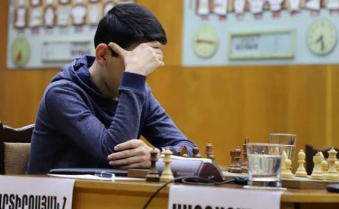 Hayk Martirosyan one step away from winning Armenia’s Men’s Chess Champion’s title