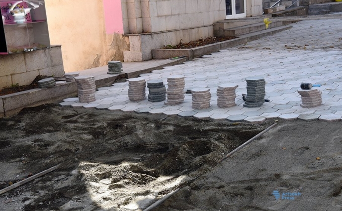 A number of streets improved in Stepanakert